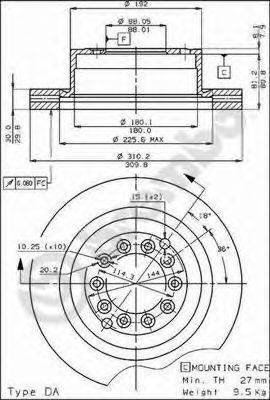 BREMBO 09.3033.10