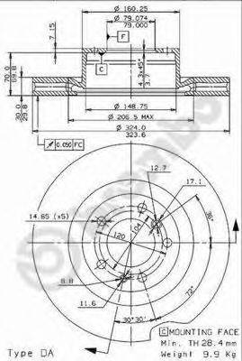 BREMBO 09.6948.11