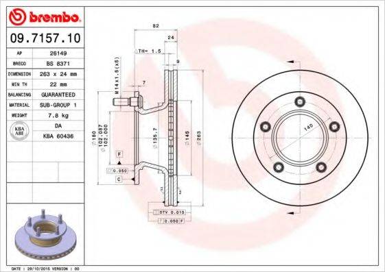 BREMBO 09.7157.10
