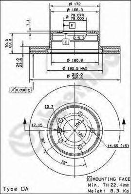 BREMBO 09.9173.14