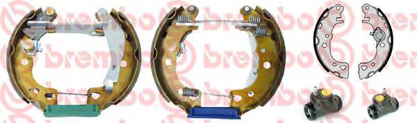 VALEO 553169 Комплект гальмівних колодок