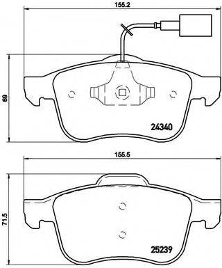 BREMBO P 23 132