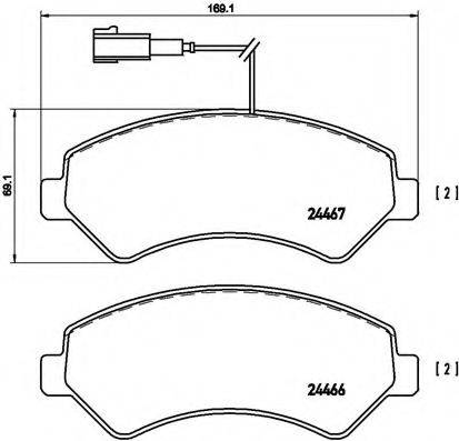 BREMBO P 23 136