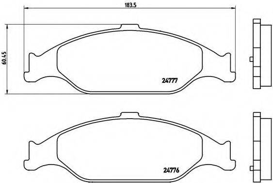 BREMBO P 24 082