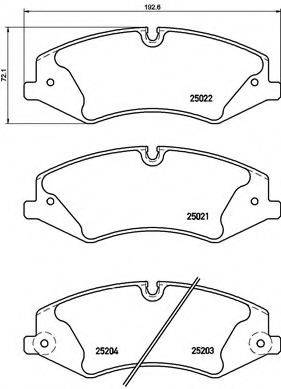 BREMBO P 44 022