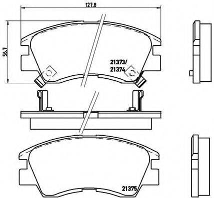 BREMBO P 54 008
