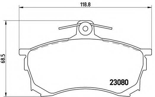 BREMBO P 54 021