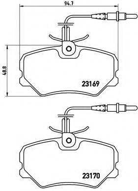BREMBO P 61 050