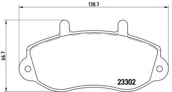 BREMBO P 68 025