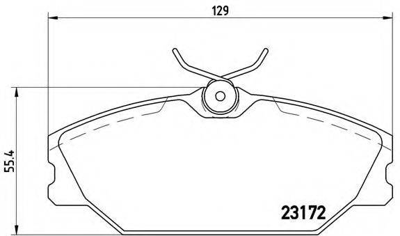 BREMBO P 68 027