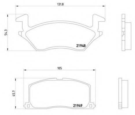 BREMBO P 83 022