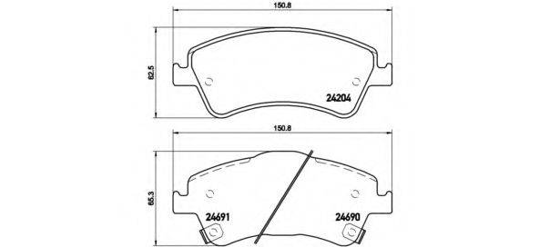 BREMBO P 83 081