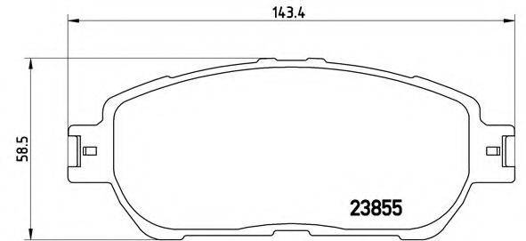 BREMBO P 83 105