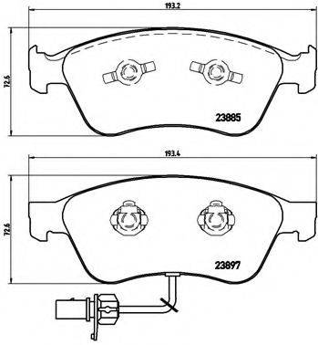 BREMBO P 85 087