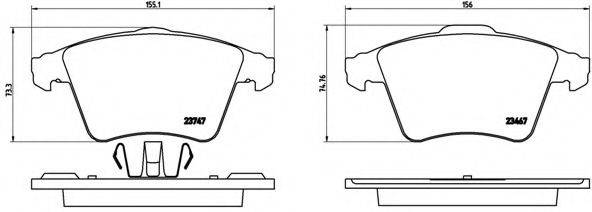 BREMBO P 85 107