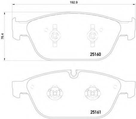 BREMBO P 85 128