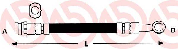 MULTICAR PHD398 Гальмівний шланг