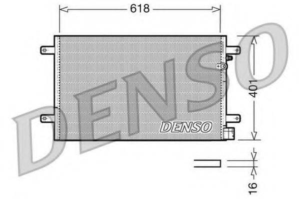 VW 4F0260403P Конденсатор, кондиціонер
