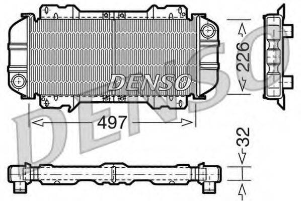 DELPHI CF31 Радіатор, охолодження двигуна