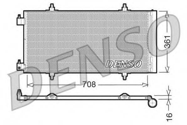 AHE 43039 Конденсатор, кондиціонер