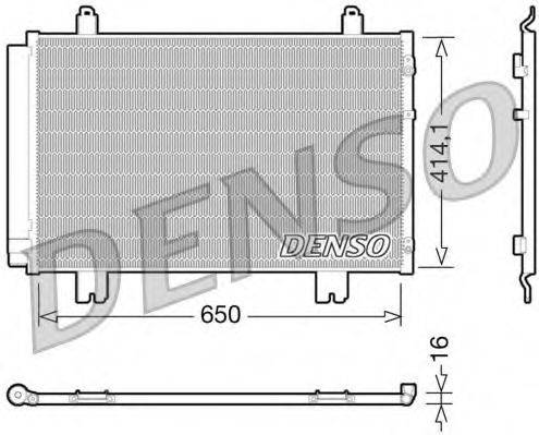 LEXUS 8846050200 Конденсатор, кондиціонер