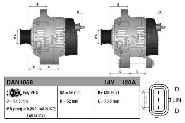 DENSO DAN1058