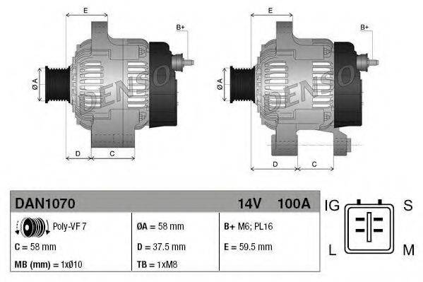 DENSO DAN1070