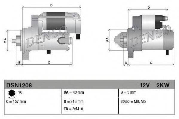 LAND ROVER LR014060 Стартер