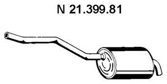 ERNST 291 13 2 Глушник вихлопних газів кінцевий