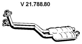 ERNST 290 00 5 Передглушувач вихлопних газів