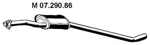 OPEL 8 52 864 Передглушувач вихлопних газів