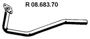 OPEL 854041 Труба вихлопного газу