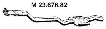 BOSAL 287-009 Середній глушник вихлопних газів