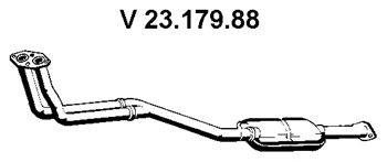 ERNST 353 03 8 Передглушувач вихлопних газів