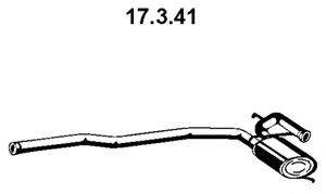 WALKER 70432 Передглушувач вихлопних газів