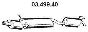 TESH 240643 Глушник вихлопних газів кінцевий