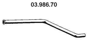 WALKER 70036 Труба вихлопного газу