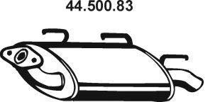 NISSAN 201004U310 Глушник вихлопних газів кінцевий
