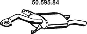 BOSAL 177-741 Глушник вихлопних газів кінцевий