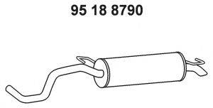 TESH 240729 Глушник вихлопних газів кінцевий
