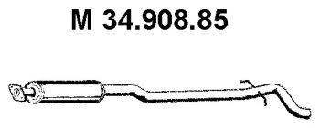 VOLVO 30636378 Середній глушник вихлопних газів