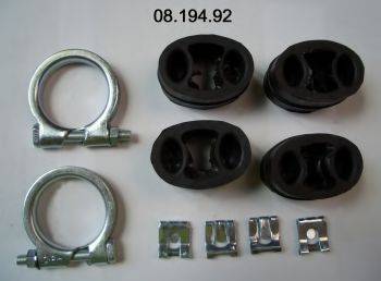 BOSAL 257524 Монтажний комплект, система випуску