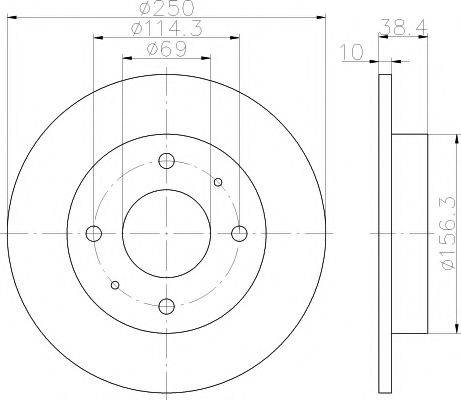 MINTEX MDC2376