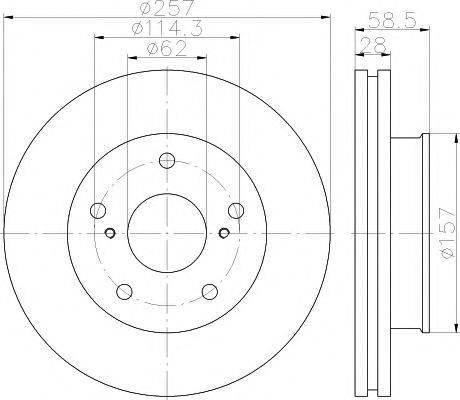 MINTEX MDC2322