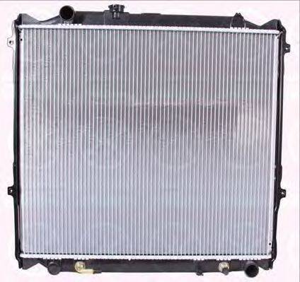 VALEO 736206 Радіатор, охолодження двигуна