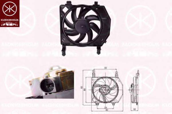 FORD 1017985 Вентилятор, охолодження двигуна