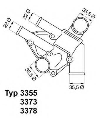 BEHR C.557.80 Термостат, охолоджуюча рідина