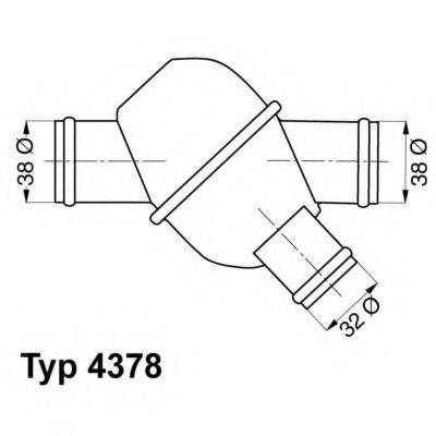 STEYR 409.03.02 Термостат, охолоджуюча рідина