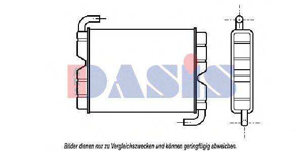 SCANIA 0283414 Теплообмінник, опалення салону