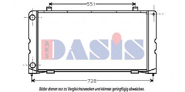 DAF BTP1786 Радіатор, охолодження двигуна
